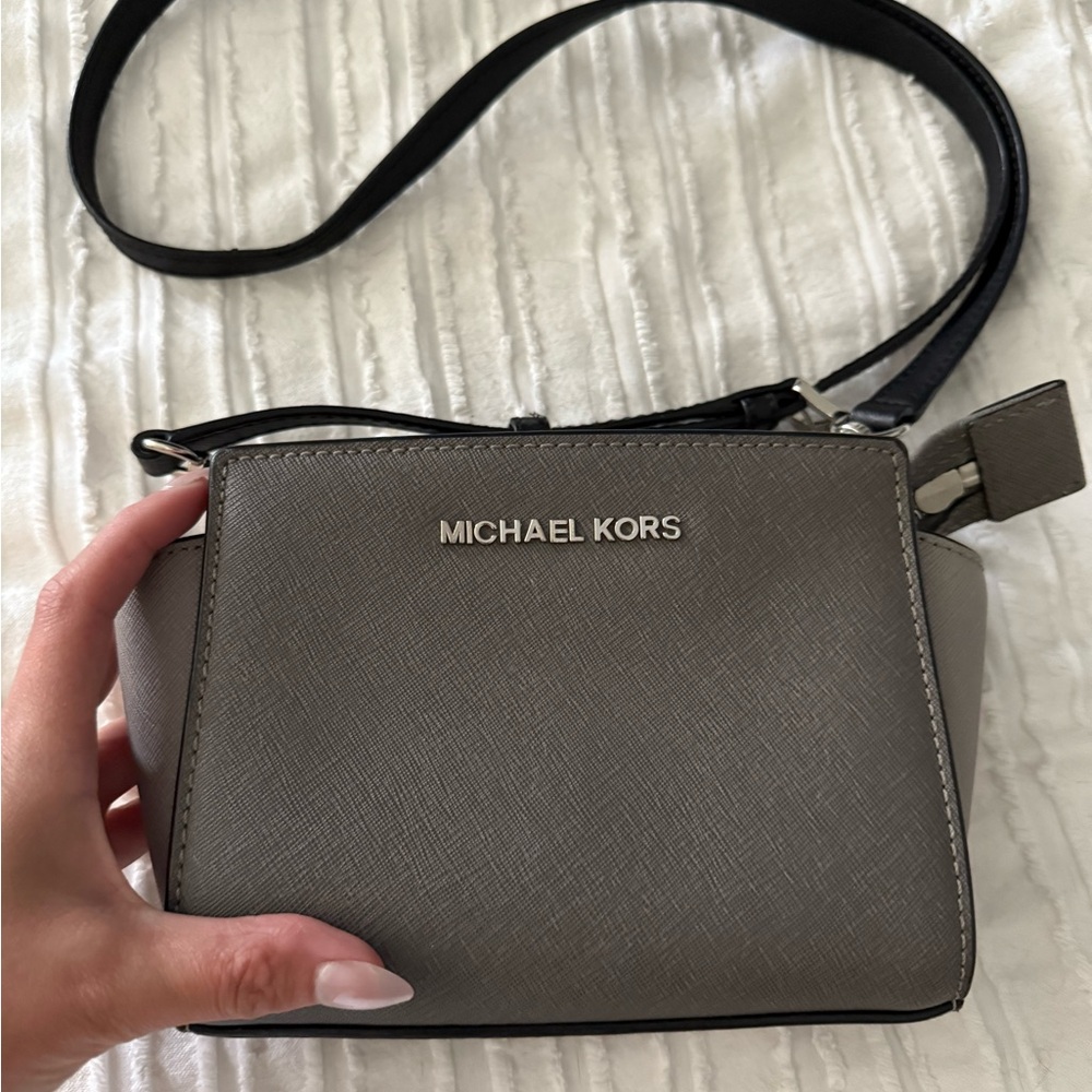 Michael Kors Charcoal Crossbody Bag